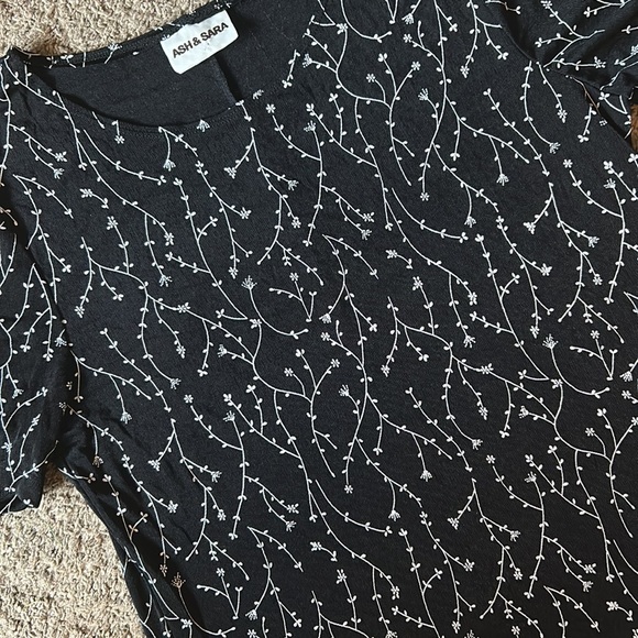 vintage floral shirt dress - Picture 3 of 3